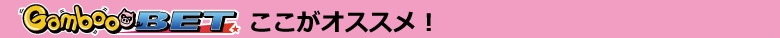 GambooBETここがオススメ